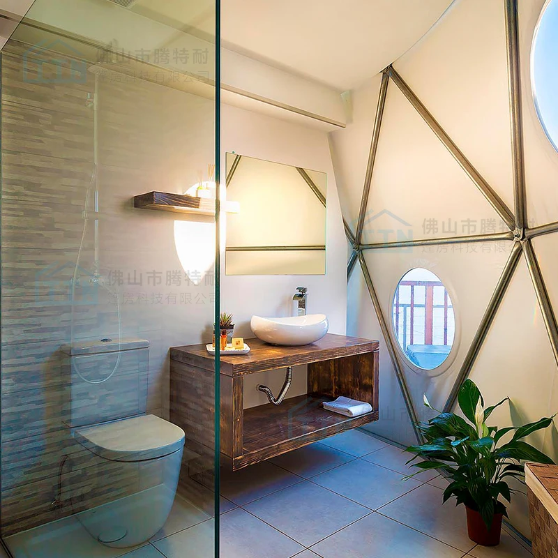 
Industry Standard dome tents house cheap luxury family geodesic dome tent 