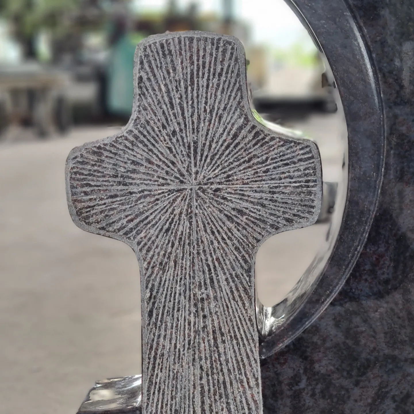 Tombstone Romanian Headstone Cemetery Cross Designs Memorial Gravestone Granit Monumente Funerare
