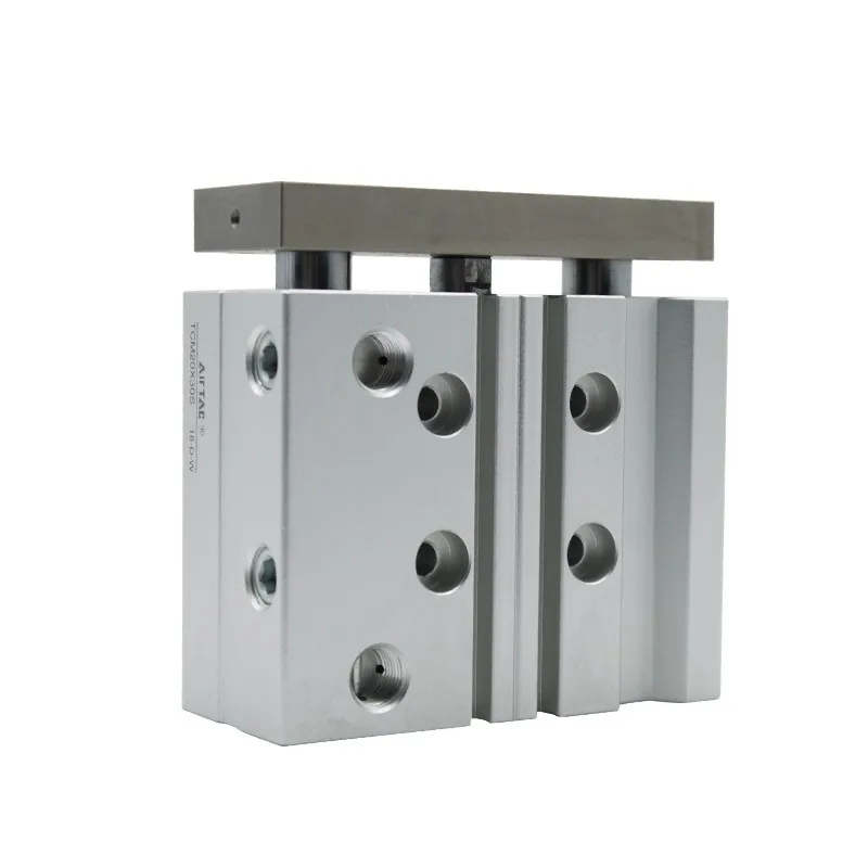 AirTac, новый подлинный TCL20X20S/25/30S/40S/50S/60S/70S/75S/100S, трехосевой цилиндр из алюминиевого сплава