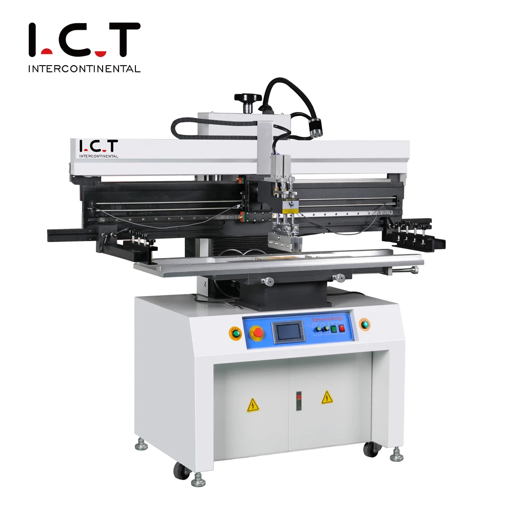 Hot Selling ETA Semi Auto Stencil Printer Semi Solder Paste Printing Machine Semi Stencil Printer Made in China