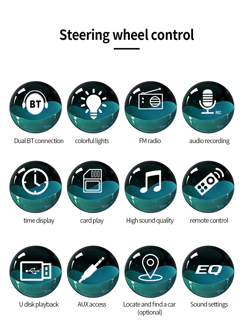 New Car BT MP3 player card U disk car radio instead of cd dvd CAR DVD