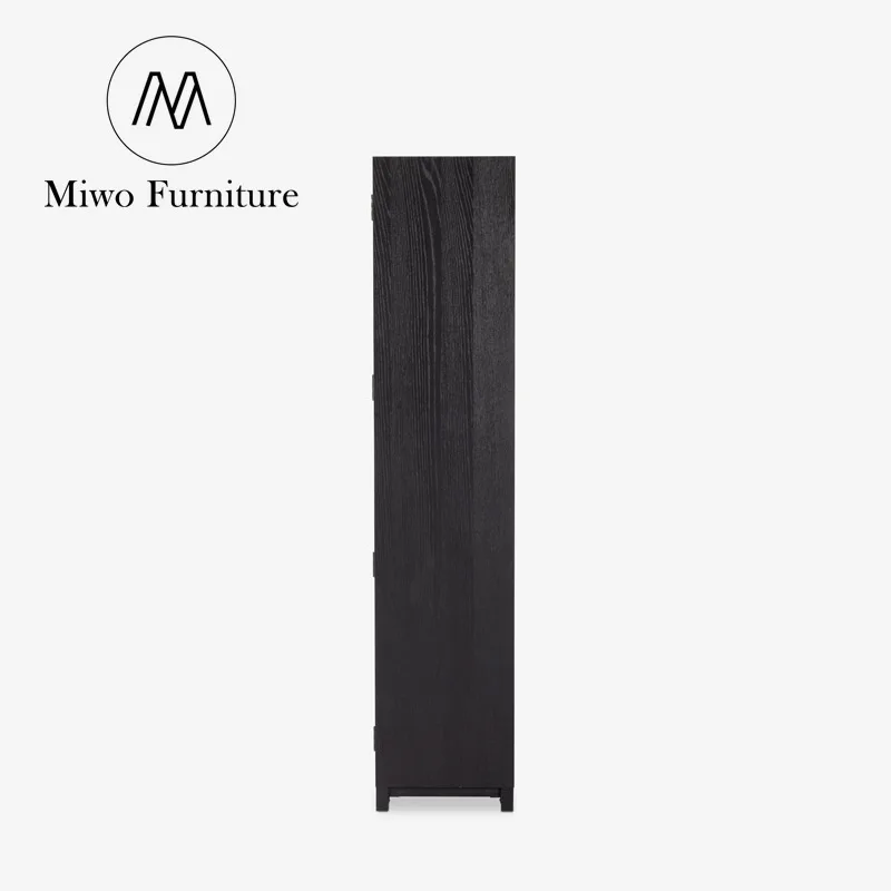 modern antique library Wooden classic design Retro custom solid wood glass cabinet family Office bookcase bookshelves