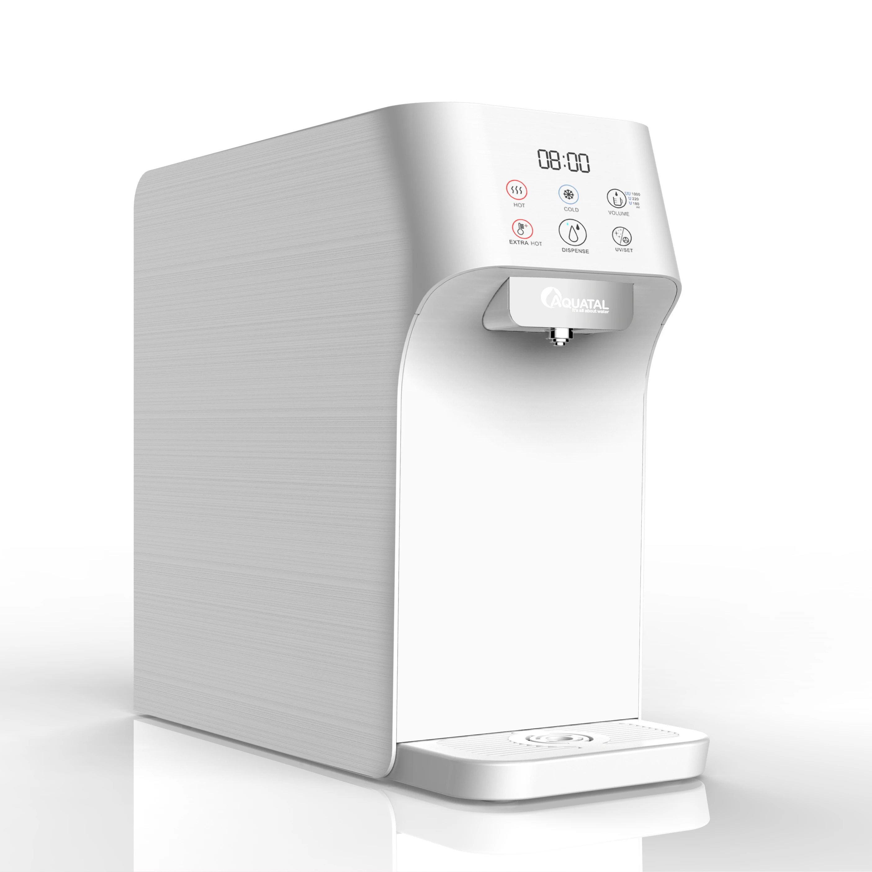 New Arrival Countertop  Hot Cold Purifier Alkaline Water Dispenser