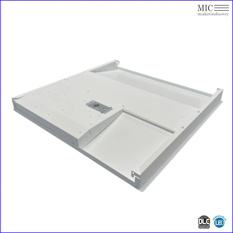 0-10V Dimmable утопило подвесных потолков 2x2 светодиодный светильник-троффер 35W 4000K холодный белый 4400lm DLC