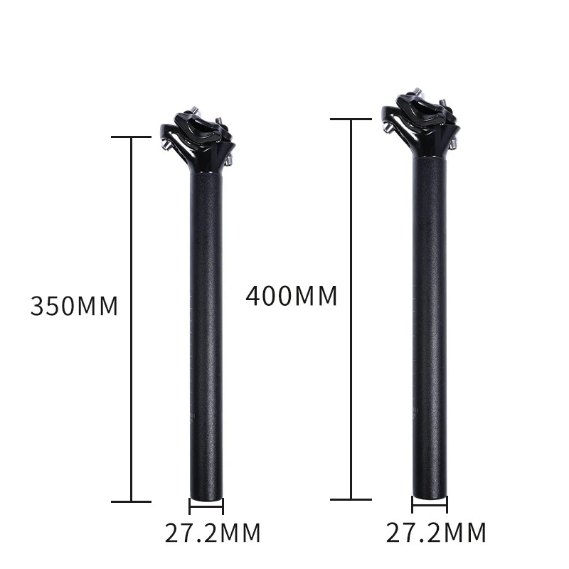 Peralatan Cina Bagian Sepeda Aluminium Alloy Seatpost Tabung 300/350/400Mm Panjang MTB Jalan Gunung Sepeda Seat Post Tabung