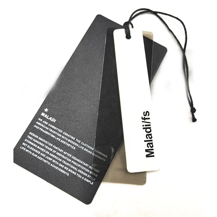 High Quality Custom Printing Recycled Embossed Paper Hang Tag socks hangtag With Uv Printing Logo HangTag