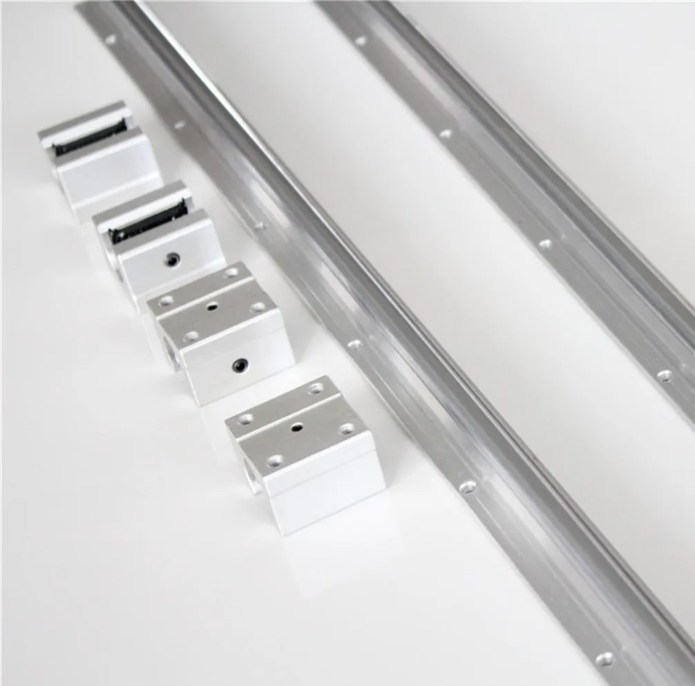 SBR20 600MM SBR Aluminum Linear Guide Rail  For CNC Machine