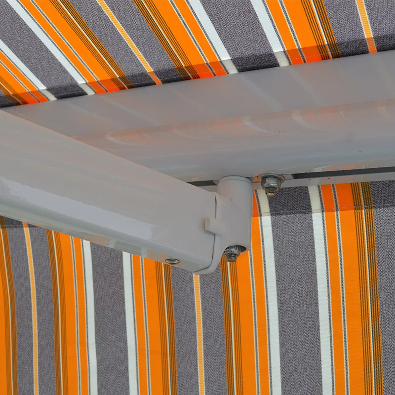 Aluminum Motorized/Manual Awning Sun Shade Customize Awning Folding Big Windows Retractable Outdoor Awnings