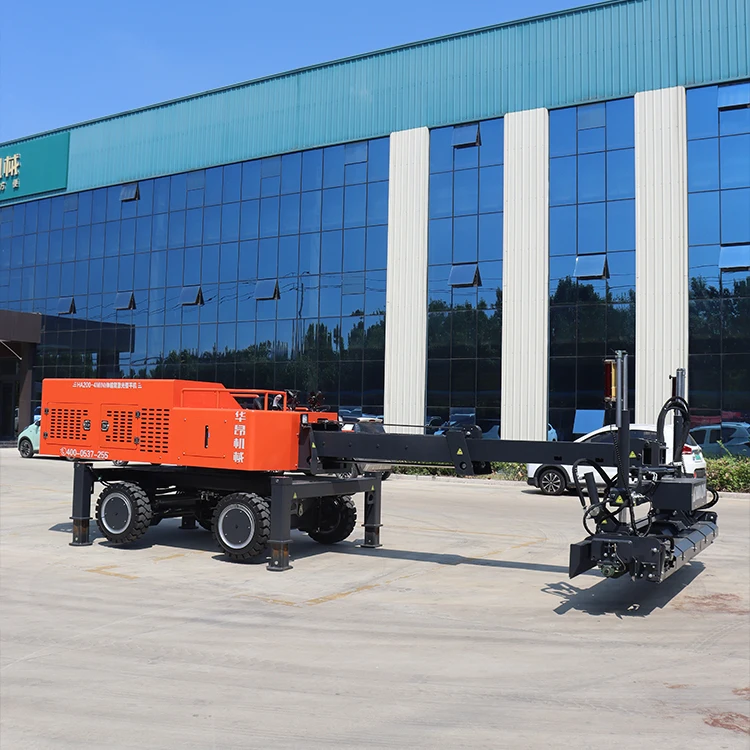 factory sale Fully hydraulic high-efficiency leveling Concrete vibrator Vibration Fully automatic concrete laser screed machine