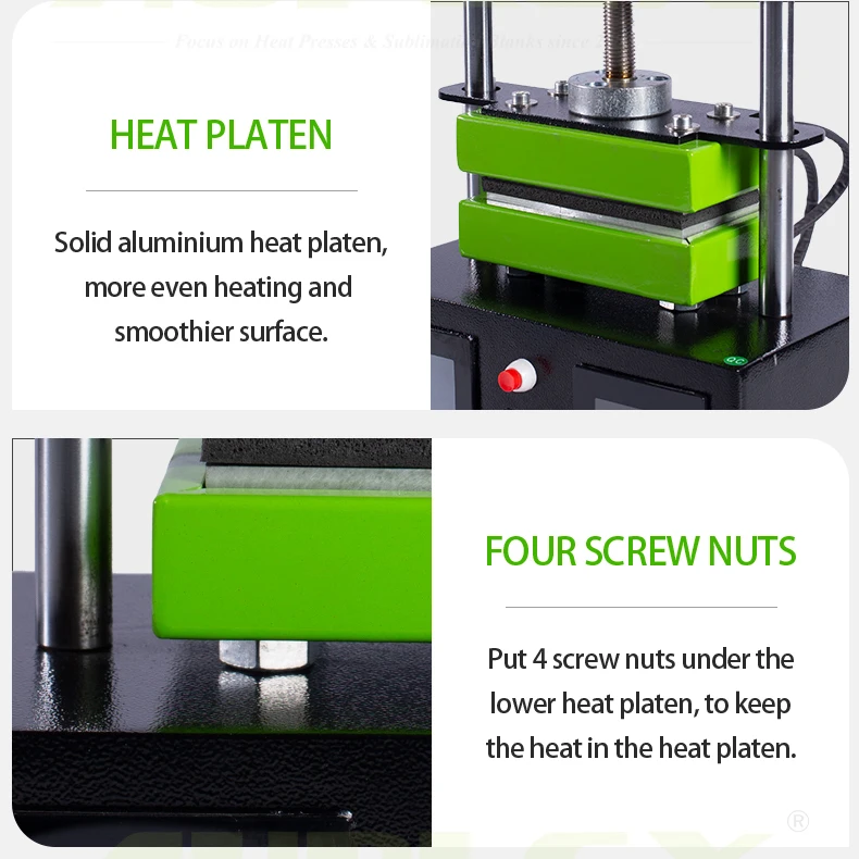 Wholesales Press Low Temp Press With Temperature Controller