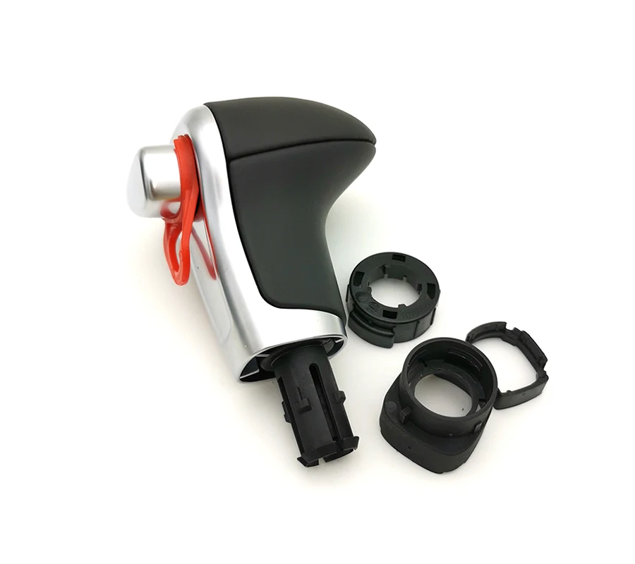 For audi car parts automatic Leather Gear Shift Knob For AUDI Q7 Q5 A3 A4 A5 A6 A7 C6 shifter handball gear knob Car Accessories