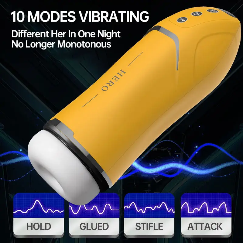 2022 New Adult Male Suction Vibrator Sex sexi Toy Masturbator for Men masculino de succion  vagina masturbating cup para hombre