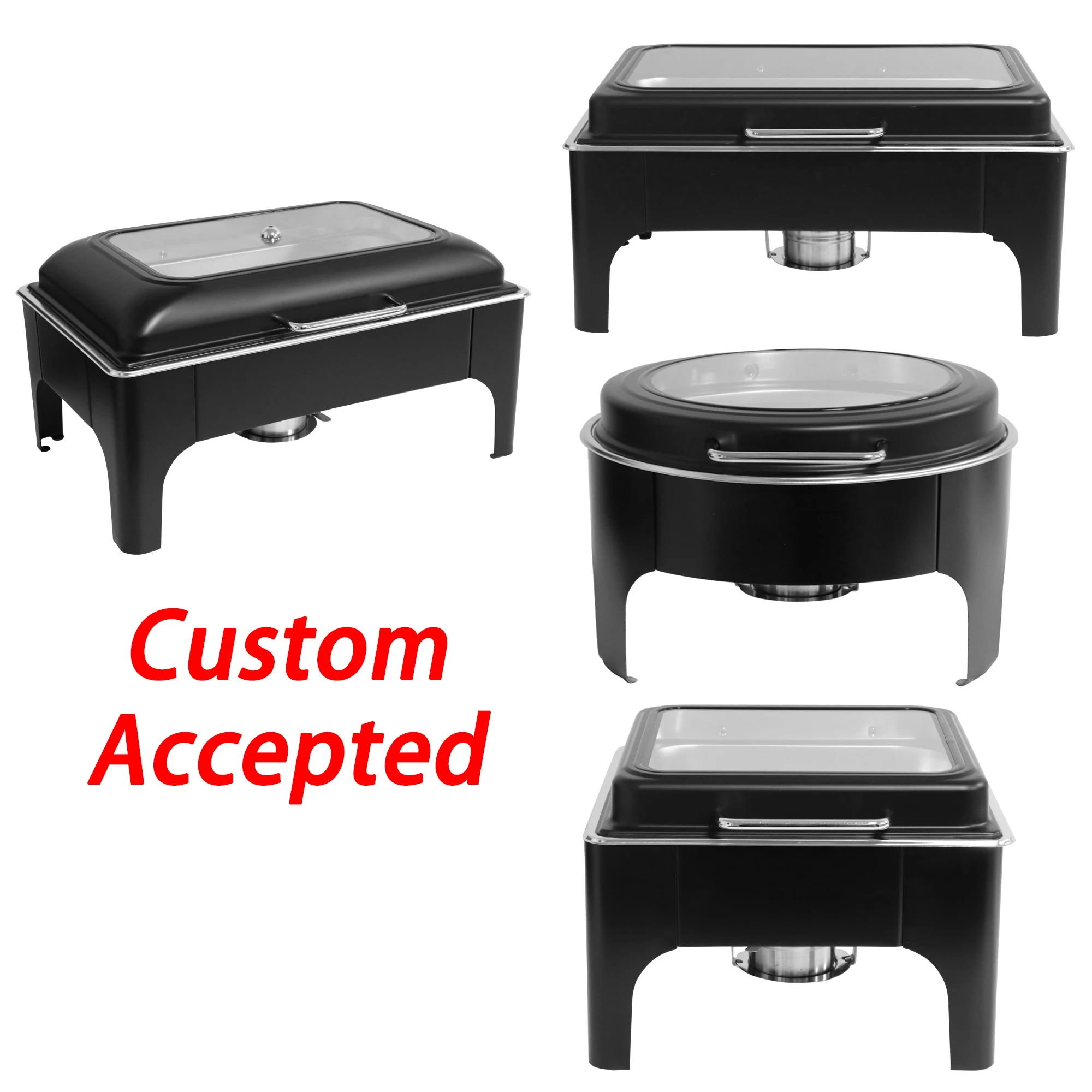 Catering Service Equipment Food Warmer Display Stand Wholesale Price Top Quality Hot Food Server Buffet Chafing Dish