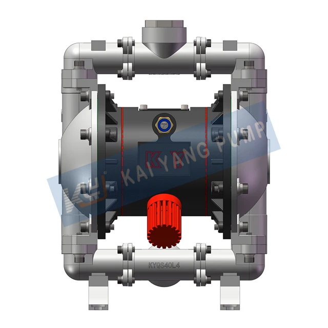Import And Export 1 1/4 Inch Stainless Steel 304 Material Pneumatic Double Diaphragm Pump Small