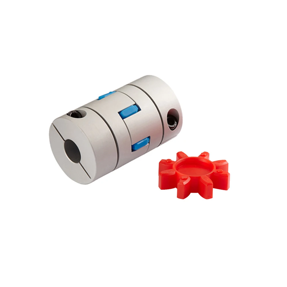 D19 L501 Aluminium Slit Style Electrode Servomotor Flexible Shaft Parallel Lines Coupling