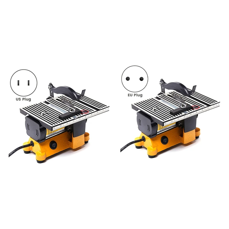 60W Multifunction Mini Bench Saw for Cutting Wood Copper Aluminium Mini Table Saw Mini Cutting Machine DIY Model Cutting