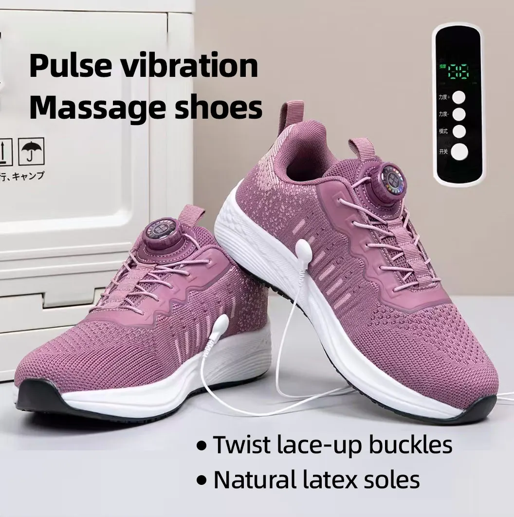 Unisex Four Seasons Can Wear Leisure Sports Non-slip Massage Shoes