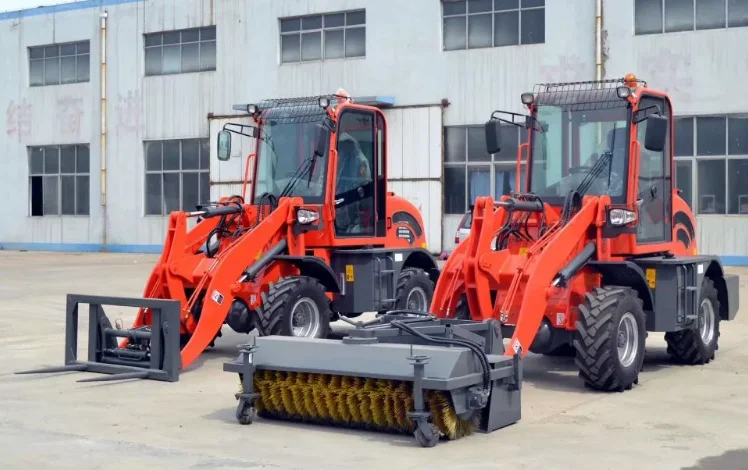 0.8ton 1ton  1.2 ton chinies new design mini gardenwheel loader