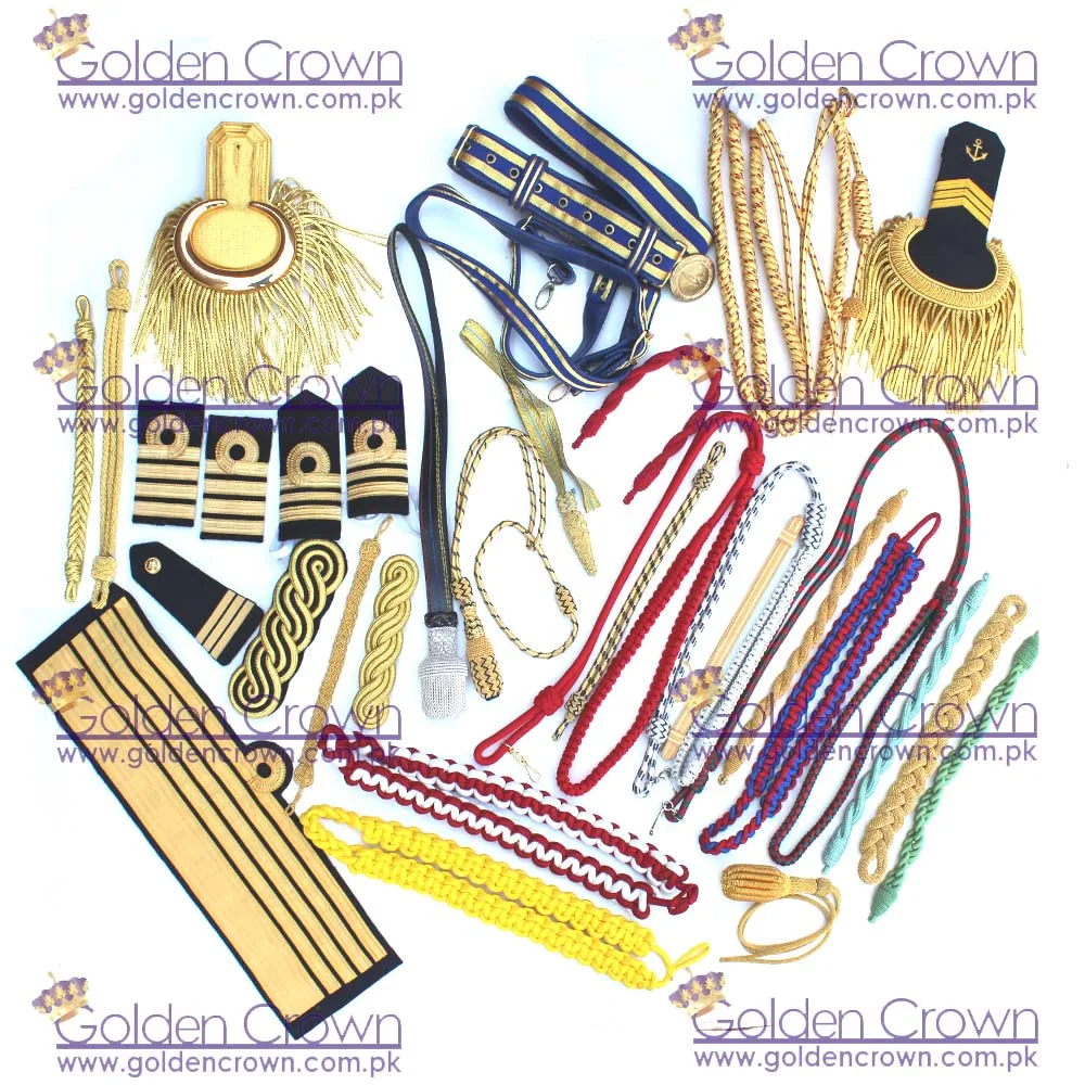 Wholesale Security Uniform Lanyard | Custom Shoulder Cord |  Sword Knot Supplier / hat cord