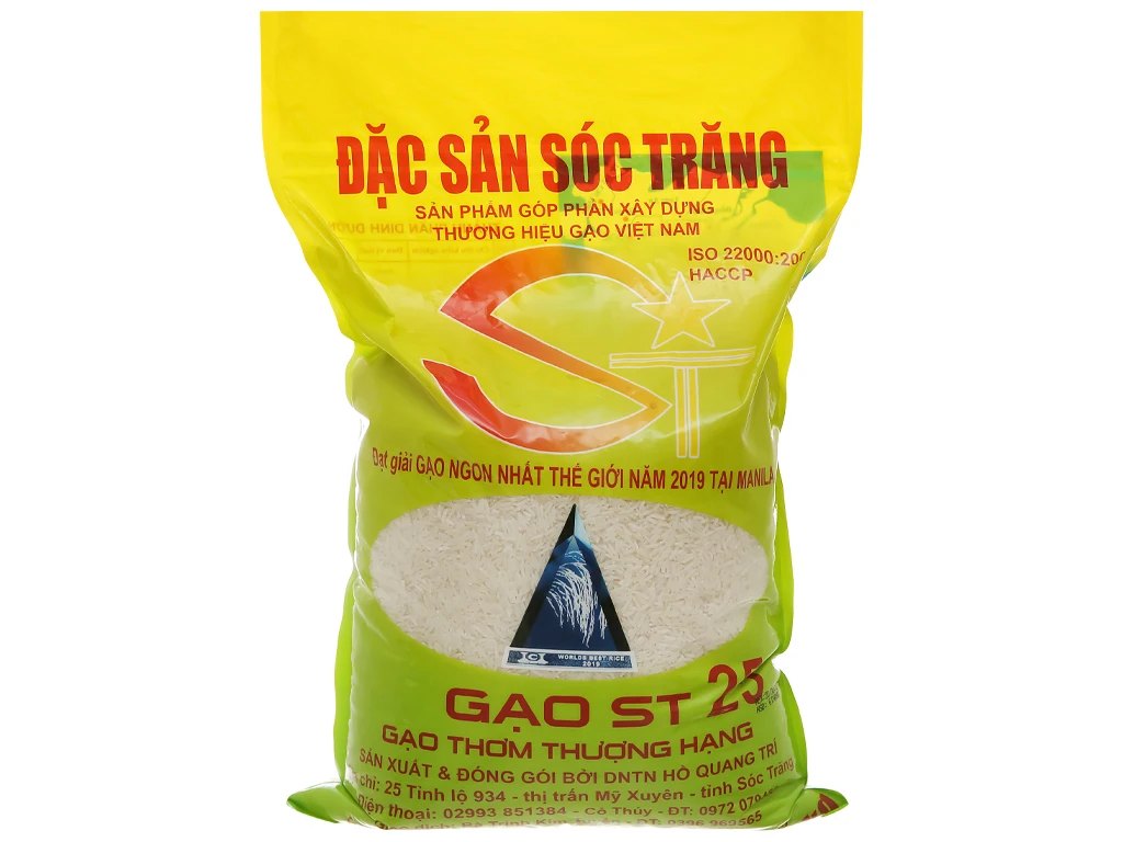 Vietnam Long Grain Rice Best Quality For Wholesale (ST25)