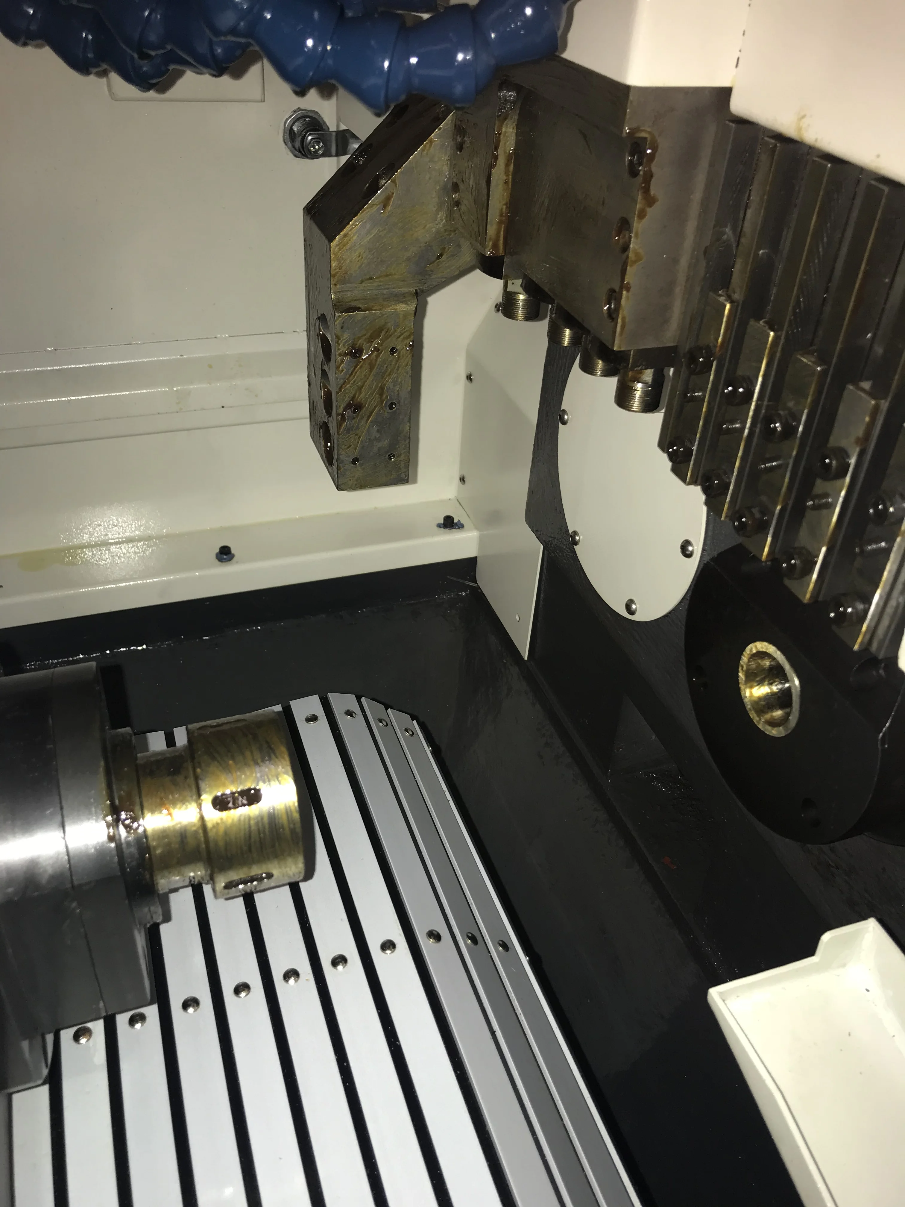 Swiss Four axis CNC Lathe Swiss Type High Speed Precision Automatic Lathe