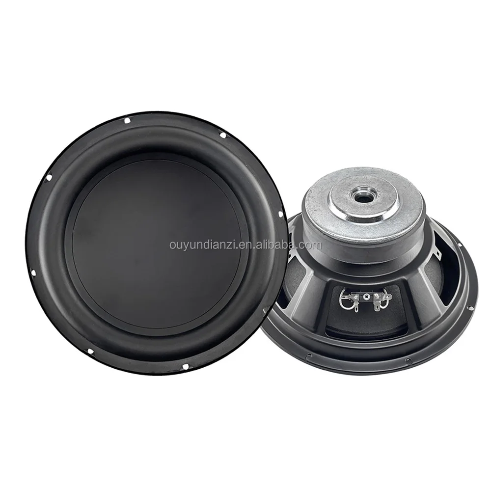OY-S1610 OEM 2023 competition flat powered car subwoofers for sale