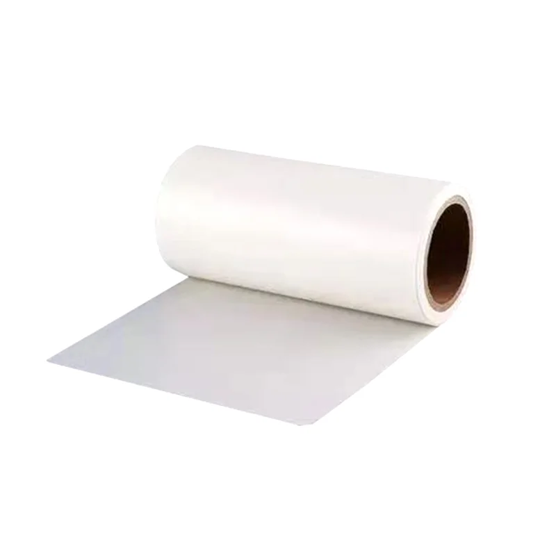 85um white/transparent PE film with acrylic glue Self Adhesive Label Paper Jumbo Roll