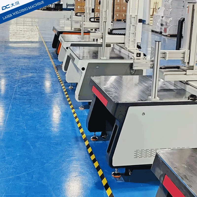 2000W Platform 4 Axis Automatic Laser Welding Machine 3 Axis with Rotary Fixture Lithium Battery Laser Welding Machine