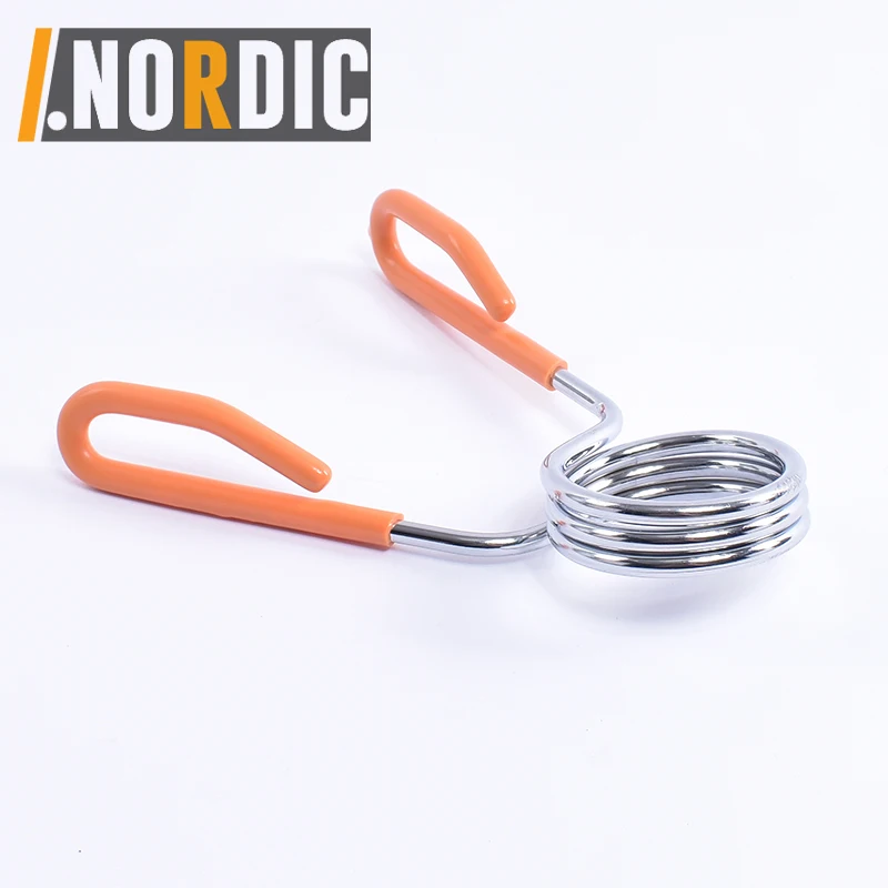 1 Inch 2 inch Weightlifting Accessory Spring Clip Collars for Weight Bar and Dumbbell Handles, Sold in Pair