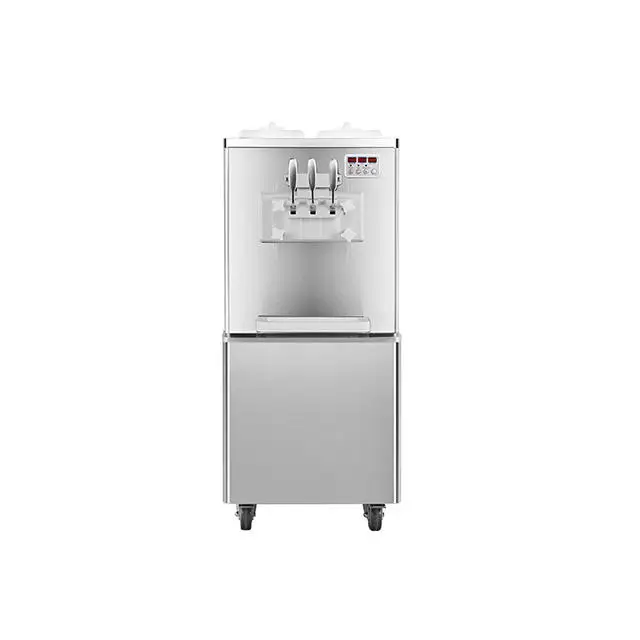 Top Quality Turkish Frozen Fruit Multi Flavor Kfc Ice Cream Machine Milkshake Machine Air Cooled Softy Machine with Air Pump