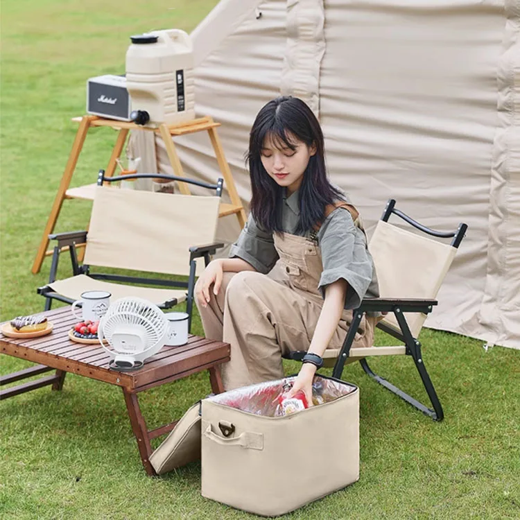 GARIDA Lightweighted Portable 30L Oxford Cloth Waterproof Beer Insulated Camping Insulted Cooler Bag GCI-018