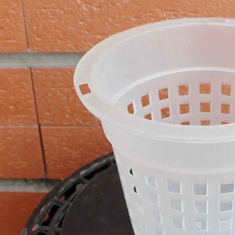 Высококачественный утолщенный прозрачный сетчатый горшок с воздушным корнем для