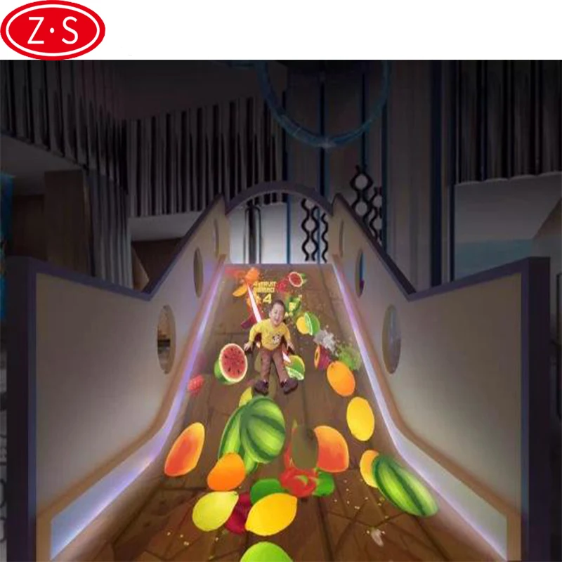 
Children playground game machine interactive projector games augmented reality interactive slide 
