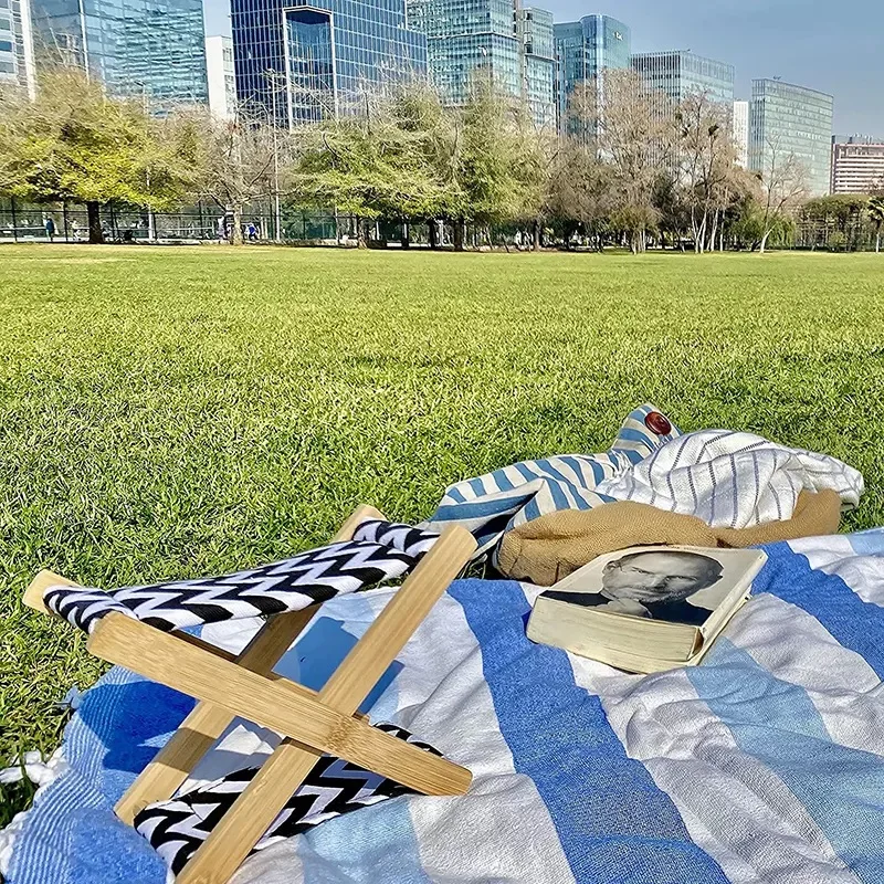 Best 2023 Factory Manufacturer Portable Head Rest Pillow Padded Beach Sand Set Up Hammock Rest Support Like Wooden Stool