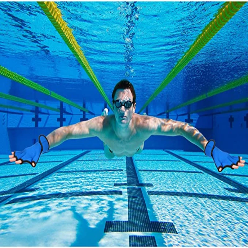 Перчатки для плавания Aqua Fit перчатки тренировочные фитнеса водонепроницаемые