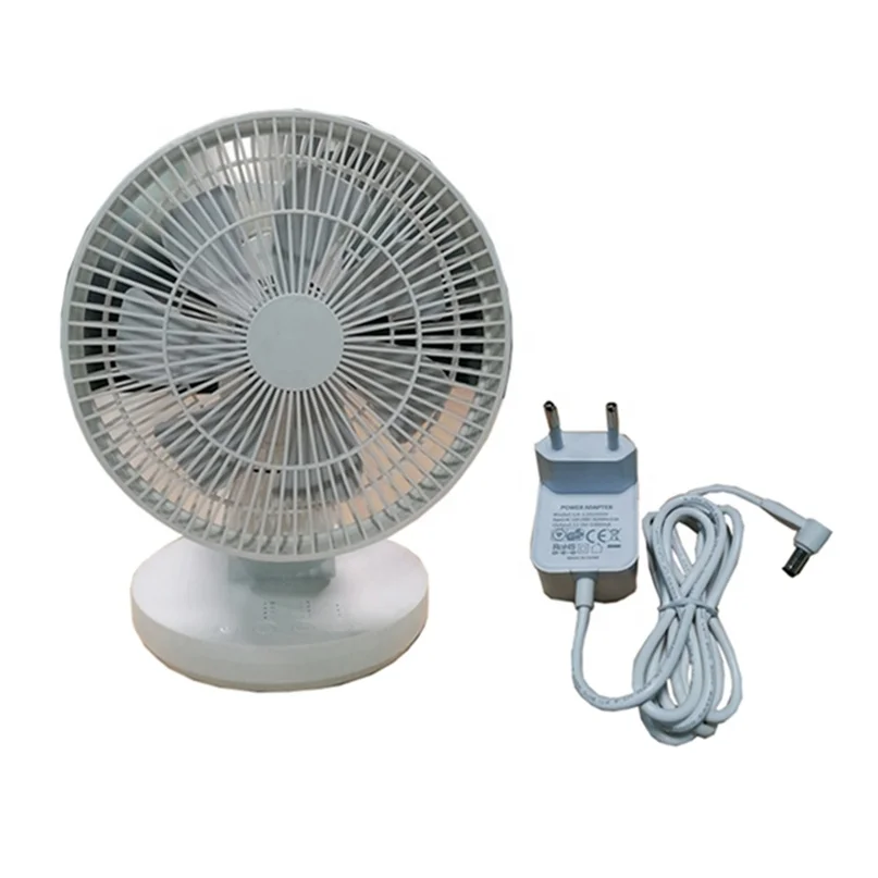 
LED Pedestal Electric Stand Designer Fans 12 Volt Domestic Cooler Personal Fan 