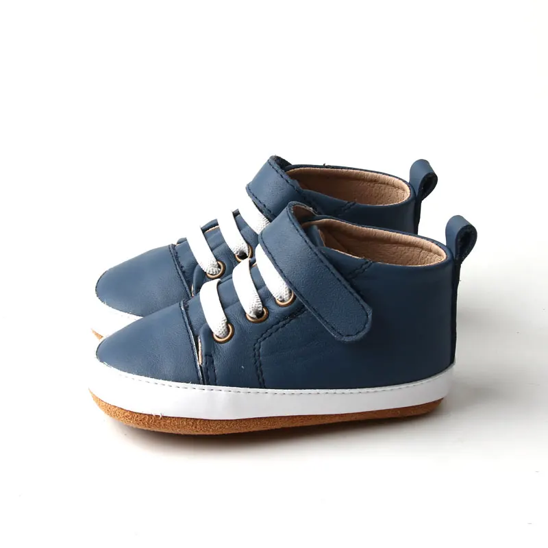 Custom Leather Boys Shoes Toddler Fashion Casual Lightweight Breathable Shoes for Baby
