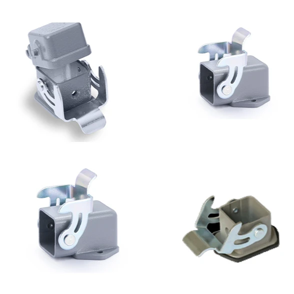 EA3HP-K-2B Top Entry Aluminium Die-cast Material Hoods,Replace Harting Connector