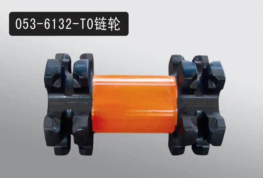 Used Cast Iron Double Sprocket Scraper Conveyor for Coal Mill Steel and Alloy Mining Machine Parts Forged Processed