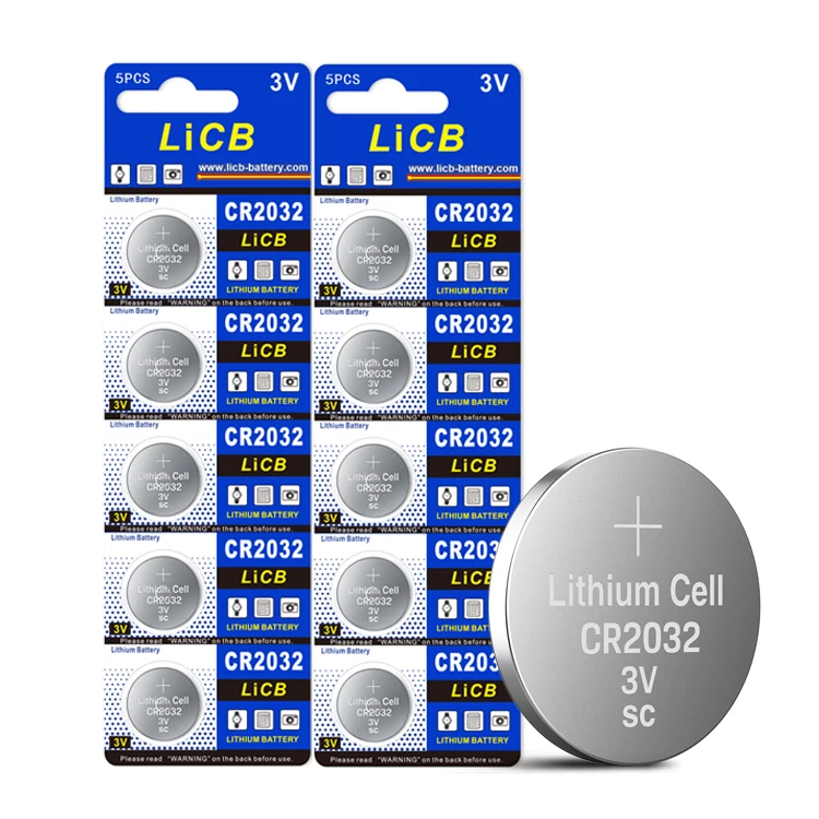 Manufactory Direct Lithium Battery 3V Licb Cr2032 Button Cell Battery