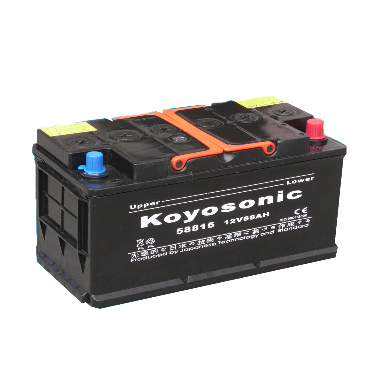 DIN88 MF Car Battery 12V 88AH Automotive Wet Cell Calcium Battery