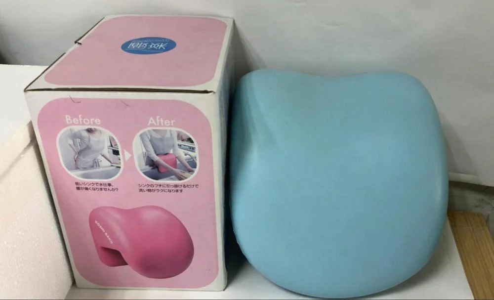 Factory direct sale top quality Polyurethane PU foam Koshi Raku sink cushion waist washing pad pillow for kitchen using