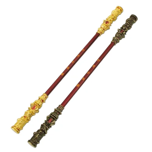 40CM Weapon RuYi Golden Cudgel Weapon Model Alloy Prop Wukong Ornaments with Black Myth Wukong