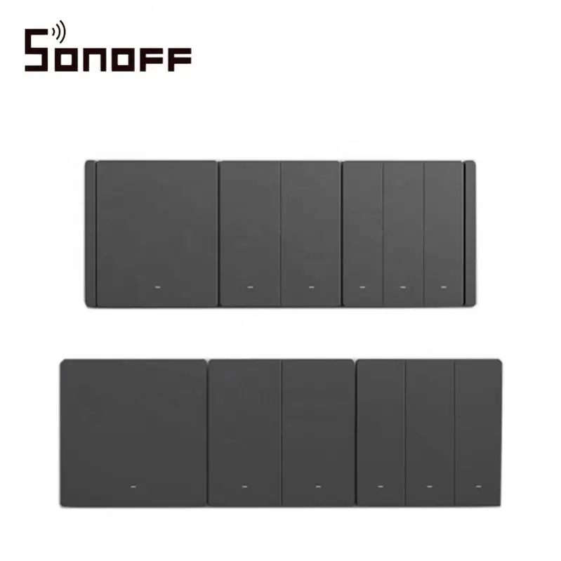 2022 Новый Sonoff M5 SwitchMan 1/2/3 кнопочный переключатель с дистанционным управлением умный выключатель света таймером Alexa