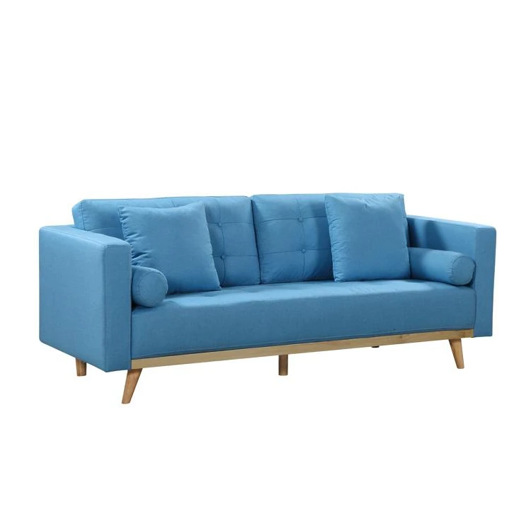 
2021 chinese solid wood fabric upholstered sectionals corner sofas for home living room 