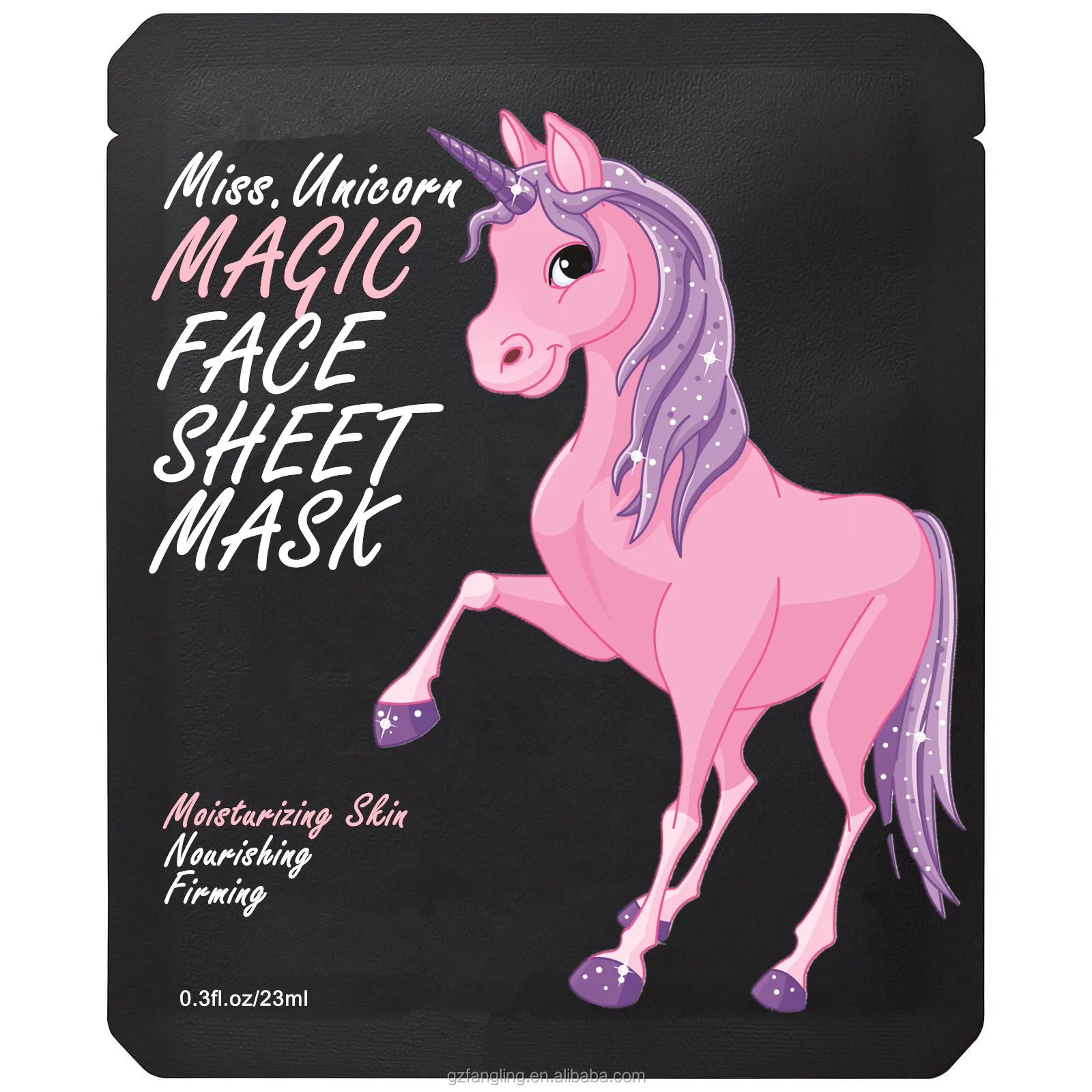 Alpaca Animal Facial Sheet Mask Character face sheet mask Infused With CBD Aloe Vera,TeaTree,Avocado,Vitamin,Honey