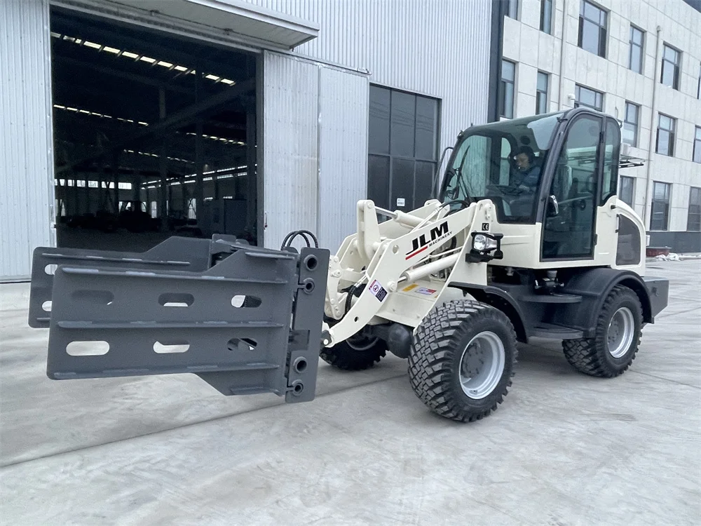 Chinese JIELI ZL15  2 Ton 1 Ton 3 Ton Compact Loader Small Micro Mini Wheel Loader Front End Loaders for Sale