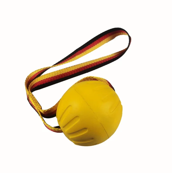 LovePaw EVA Interactive Dog Ball Toy Dog Training Teeth Grinding Bite Resistant Durable Dog Chew Ball With Cotton Rope