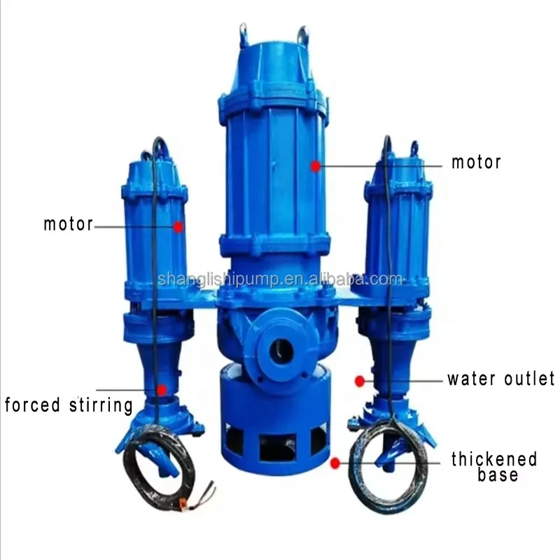 submersible sand slurry dredger pump
