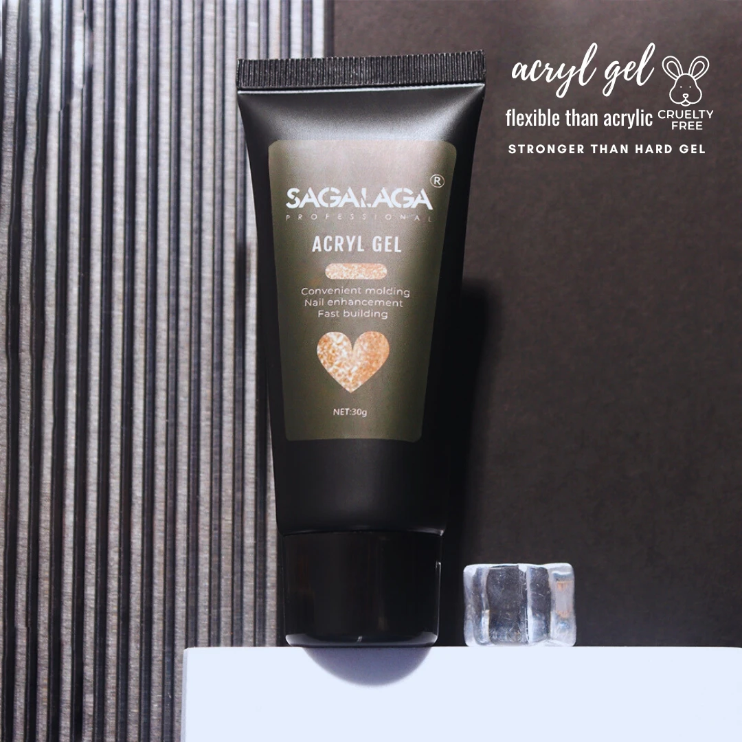 Professional White Pink Clear Poly Extension Nail Gel Builder for Nail Art Decoration acrylic Gel Nail Private Label